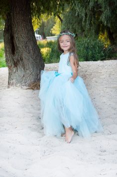 "Flower girl dress Bridesmaid dress Girl dress Bridal girl dress Sky blue girl dress Rustic girl dress Girls party dress Tutu dress Amazing lush dress for the flower girls. Dress is made has a round neckline, the waist is slightly overstated. The upper part is made of high quality knitwear, skirt part of the dress is magnificent and airy, made of multi-layered tulle and lining. The dress is buttoned on the buttons, the sides are sewn with ties that will allow you to adjust the width of the dress Blue Girl Dress, Dress Tutu, Blue Girl, Girls Blue Dress, Hair Wreaths, Silk Tulle, Childrens Dress, Dress Bridesmaid, Dress Girl