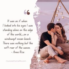 Love is as vast as the ocean, as infinite as grains of sand. These beach love quotes meld the magic that is the beach and love into one. Love The Beach Quotes, Love Beach Quotes, Beach Couple Quotes, Line In The Sand Quotes