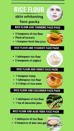 Face Pack With Aloe Vera Gel, Rice Flour Face Mask For Tan Removal, Face Pack With Rice Flour, Natural Face Pack, Diy Masks, Face Whitening, Face Skin Care Routine, Clear Healthy Skin, Natural Skin Care Remedies