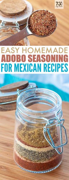 easy homemade adobo seasoning for mexican recipes