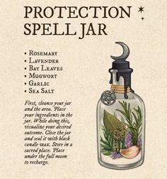 Pagan Protection Spells, Come Back Spell Jar, Protection Spells For Self, Witchy Protection Spells, Protect Spell Jar, Luck And Protection Spell Jar, Witches Protection Jar, Protection Spells For Someone Else Jar, Protection And Healing Spells