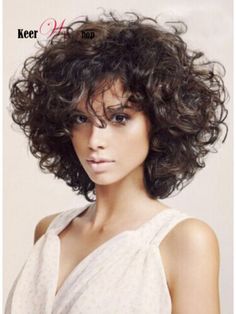 Medium Curly Bob, Curly Hair Wig, Full Curls, Haircuts For Curly Hair, Cheap Wig, Curly Bob Hairstyles, Short Curly Hairstyles For Women, Medium Length Curly Hair, Medium Curly