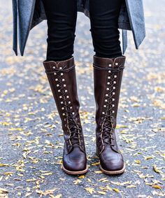 Boots Long Burgunygreay Low Heel, Long Leather Brown Boots, Autumn Tall Boots, Red Wing Boots 6680, Red Wing Heritage Boots Women, Red Wing 10877 Work Boots, Leather Riding Boots Women, Steampunk Boots Women, Red Wing Women