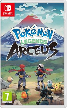 the nintendo switch game, levendas pokemon arcus