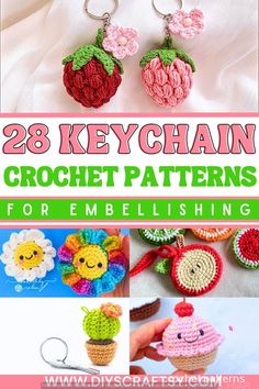 2024 Crochet Keychain Patterns: Cute & Easy DIY Ideas | crochet patterns Crochet Patterns To Sell Craft Fairs, Crochet For Craft Fairs Ideas, Small Crochet Projects To Sell, Free Crochet Keychain Patterns, Keychain Crochet Free Pattern, Crochet Keychain Pattern Free