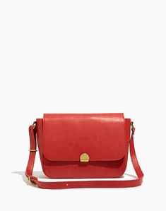 The Abroad Shoulder Bag Structured Handbags, Leather Crossbody Bags, Michael Kors Mercer, Structured Bag, Strap Tops, Branded Bags, New Handbags, Fun Bags