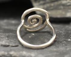 Silver Infinity Ring made of Solid 925 Sterling Silver ☞ made to last.Click here for ☞ Matching Earrings﻿Details:• Large Silver Swirl Ring • Dimensions: Band Width 2.1mm Thickness 1mm• Solid 925 Sterling SilverSKU 1643 White Gold Spiral Rings For Gifts, Modern Twist Spiral Jewelry For Anniversary, Spiral Sterling Silver Jewelry For Anniversary, Silver Swirl Rings As Gift, Sterling Silver Swirl Rings For Gift, Silver Swirl Rings For Gift, Silver Swirl Rings For Gifts, Modern Twist Swirl Jewelry As Gift, Modern Twist Swirl Jewelry For Gift