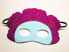 PDF PATTERN Flower felt mask sewing tutorial instruction DIY handmade costume accessory for girl wom Flower Mask, Flower Felt, Felt Mask, Handmade Costumes, Diy Halloween Costume, Boy Halloween Costumes, Halloween Costume Accessories, Woman Dress, Pattern Flower