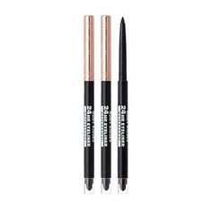 Ruby Kisses Waterproof Eyeliner, 24HR Waterproof Long-Lasting Mechanical Eyeliner Pencil with Built-in Sharpener, Smudgeproof 3 Pack (Blackest Black) Blackest Black, Eyeliner Pencil, Waterproof Eyeliner, Pencil Eyeliner, Makeup Eyeliner, Eyeliner, Beauty Makeup, Eye Makeup, Ruby