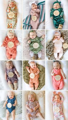 Monthly baby photos in DockATot 1 Month Baby Milestones, Newborn Monthly Photos, Simple Photoshoot, 1 Month Baby, First Bday, Baby Milestones Pictures, Monthly Pictures, Monthly Baby Pictures