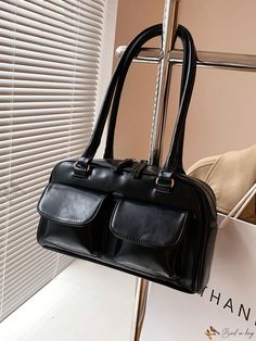 Bird in Bag - Premium Quality, Spacious Commuter Shoulder Bag for Women - Elegant Solid Color Design, Ideal for Daily Activities, Shopping, Dating, Travel, and Gifting Statement Handbag, Elegant Ladies, Boston Bag, Daily Activities, Retro Chic, Bird In Bag, Bag For Women, Hippie Style, Elegant Woman