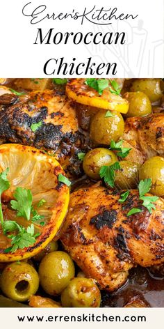 moroccan chicken tagine with olives and potatoes