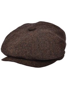 Authentic 1920s to 40s style 8-panel newsboy cap in a black and brown Herringbone tweed. Peaky Blinders Style plus a great accessory for 1940s vintage civilian outfits. Available in sizes 56cm to 61cm. Sizes are based on the circumference inside each cap in centimetres. Peaky Blinders Style, Peaky Blinders Cap, 1940s Looks, 40s Style, Herringbone Tweed, 40s Fashion, Newsboy Cap, Flat Cap, Cool Hats