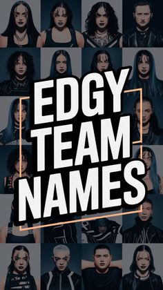 Ready to take your team to the next level? Find edgy team names that are daring, fun, and perfect for any competitive group or league.