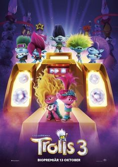 the movie poster for trolls 3