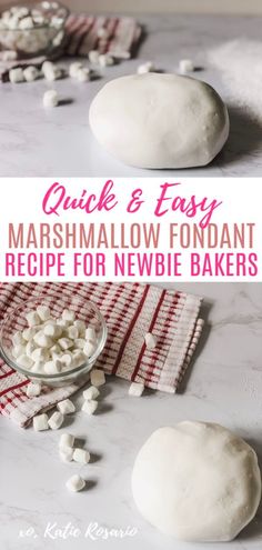 marshmallow fondant recipe for newbie bakers