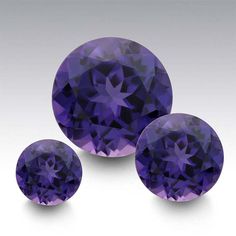 Made from lab-grown corundum, this round simulated amethyst offers a deep purple color.Emphasize the bold color by using it for a custom pendant design or partner it with complementary-color stones such as peridot or citrine in a bold, multicolor necklace, ring, or brooch. Amethyst is the birthstone for February. Round-cut gemstones are highly popular and the most commonly available. Rio round gemstones are calibrated for size and hand inspected to ensure maximum attractiveness. Multicolor Necklace, Custom Pendant, Deep Purple Color, Color Stones, Necklace Ring, Custom Pendants, Bold Color, Pendant Design, Complementary Colors