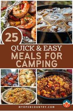 25 quick and easy meals for camping