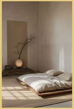 81 Japandi Bedroom Ideas For A Perfect Blend Of Minimalism And Comfort - Roomy Retreat | #scandinavian #bedroom #ideas Dark Japandi, Zen Wisdom, Japandi Bedroom Ideas, Japandi Bedroom Design, Scandi Bedroom, Japandi Bedroom, Spavaća Soba, Japanese Bedroom, Minimalist Bed