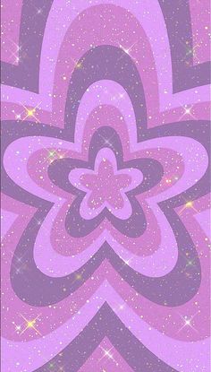 an abstract purple background with stars and swirls