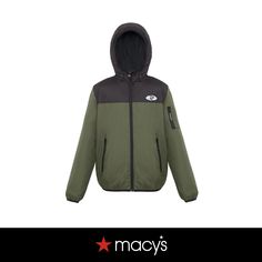 in stock Khaki Weatherproof Hooded Jacket, Hooded Olive Parka For Outdoor, Olive Hooded Parka For Outdoor, Sporty Khaki Hooded Outerwear, Green Hooded Windbreaker For Cold Weather, Green Windbreaker With Adjustable Hood For Cold Weather, Sporty Khaki Hooded Jacket With Adjustable Hood, Sporty Green Windbreaker For Cold Weather, Khaki Nylon Hooded Jacket With Double-lined Hood