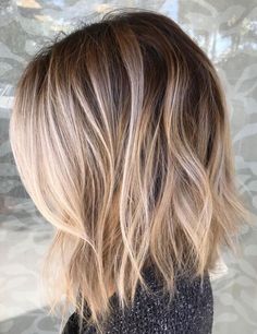 Root Smudge Blonde, Popular Short Haircuts, New Short Hairstyles, Blond Balayage, Lob Haircut, Low Maintenance Hair, Fishtail Braid, Hair Envy