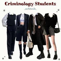 Goth School Picture Day, School Academia Outfit, Dark Academia Jeans Outfit, Punk Academia Outfit, Mbti Style, Alternative Winter Outfits, Dark Academia Outfit Women, Sherlock Outfit, Academia Aesthetic Outfit