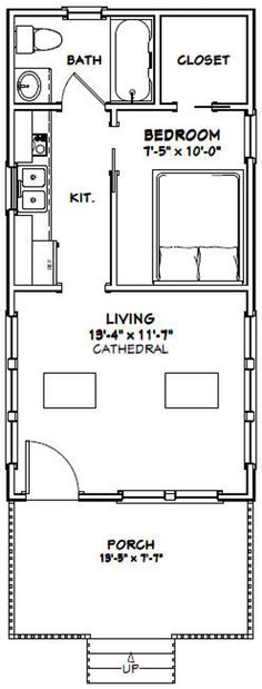 the floor plan for a two bedroom apartment with an attached bathroom and living room area