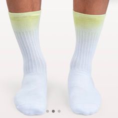 New With Tags. Smoke Free Home. Multiple Available Yellow Sporty Socks For Sports, Sporty Yellow Cotton Socks, Running Socks, Black Shadow, On Running, Running Man, Newest Jordans, Athletic Socks, Yellow Fashion