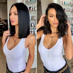 Shoulder Length Black Hairstyles, Short Black Hair Styles, Black Shoulder Length Hair, Shoulder Length Haircuts With Bangs, 2025 Haircut, Angle Bob, Shoulder Length Black Hair, Hair Dye Shades, 2025 Vibes