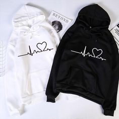 Limited Stock Available - Click "ADD TO CART" To Get Yours Now For 50% OFF 🔥 Look simple and cool this winter with a fashionable jacket designed with a hip beating heart print. Available in four colors for you to collect! Stylish Beating Heart Design Easy Zip-up Closure Type made with comfortable cotton and polyester 100% Satisfaction Guaranteed Check our Customer Photos! GET YOURS NOW BEFORE IT'S SOLD OUT! Package Includes: 1*Beating Heart Jacket *Please allow 10-21 business days for the item Trendy Winter Outerwear With Heart Print, Casual Long Sleeve Heart Print Outerwear, Fall Long Sleeve Heart Print Outerwear, Casual Heart Print Outerwear For Spring, Casual Spring Outerwear With Heart Print, Sweat Couple, Swag Design, Casual Harajuku, Loose Hoodie