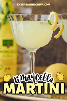 Limoncello Martini | Summer Cocktail Recipes