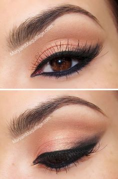 Coral Makeup, Make Up Inspiration, Smoky Eyes, Soft Makeup, Makeup Makeover, Products Makeup, Eye Make, Love Makeup, Pretty Makeup