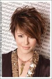 short haircuts for round face - Google Search Short Asymmetrical Hairstyles, Pinterest Short Hairstyles, Short Asymmetrical Haircut, Fat Face Haircuts, Hairstyles For Fat Faces, Kort Bob, Short Hair Cuts For Round Faces, Asymmetrical Haircut, Short Sassy Haircuts