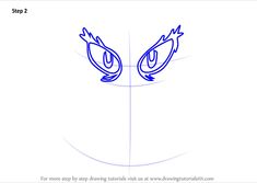 how to draw an evil eyes step by step