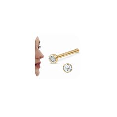 PRICES MAY VARY. VALUE: The nose ring studs are made with 100% real 14K gold which will accompany you for a longtime, good choice for sensitive skin, High-Polished post end protect your piercings from any discomfort VARIOUS SIZES: This basic S shaped gold nose rings measurement:7mm wearable length, simulated diamond 6A cubic zirconia is available with 1.5mm/2mm/3mm, 20 gauge(0.8mm)and 18 gauge(1.0mm)bar thickness to suit diverse needs EXQUISITE CRAFT: The nose stud is lightweight and comfortable Piercings For Women, Gold Nose Ring Stud, Nose Ring Gold, Straight Nose, Nose Rings Studs, Gold Nose Ring, Gold Nose Stud, Nose Piercings, Nose Studs