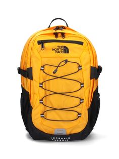 The North Face "Borealis Classic" backpack in yellow nylon with black details, top handle, two adjustable shoulder straps at the back, snap buckle detail, one maxi zip pocket on the front, adjustable detail with drawstring, one double zip pocket on the front, various pockets for internal objects, logo embroidery on the front, two open side mesh pockets, adjustable straps with side buckles, double zip closure, a main inner compartment, an inner flat pocket. Composition: 100% Nylon The North Face Borealis, North Face Borealis, Belt Top, Chloe Purses, Burberry Hat, Classic Backpack, Sneaker Wedge, Card Holder Leather, Laptop Sleeve