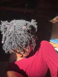 #microlocs #sisterlocks #locs #naturalhaircare #hairgrowthjourney #pinterest Micro Locs, Sisterlocks, Natural Haircare, Locs, Hair Growth, Natural Hair Styles, Pins