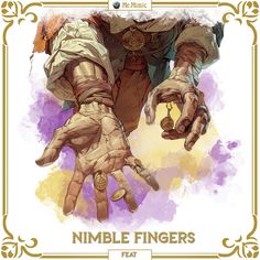 DnD 5e Feat Nimble Fingers by Me.Mimic Feats Dnd, Dnd Coins, Dnd Feats, Dnd Enemies, Dnd Loot, 5e Spells, Dnd Resources, Dm Ideas