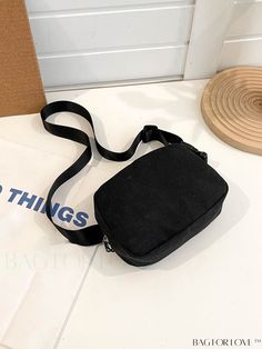 BagForLove - Compact Minimalist Waist Bag Product Description Color Black Bag Size Mini Composition 100% Polyamide Material Polyamide Size Chart INCH CM Strap Length Bag Height Bag Width Bag Length 39.4 inch 5.5 inch 2.4 inch 7.9 inch Strap Length Bag Height Bag Width Bag Length 100 cm 14 cm 6 cm 20 cm Details Pictures Similar Products h2 { text-align: center; } /* æ¢è¡ */ li{ white-space: normal; word-break: break-all; word-wrap: break-word; } .red-box { width: 100%; display: flex; flex-direc Minimalist Black Shoulder Bag With Mobile Phone Holder, Minimalist Shoulder School Bag, Minimalist Canvas Bag With Adjustable Strap, Simple Rectangular Canvas Bag With Adjustable Strap, Minimalist School Bag With Adjustable Strap, Simple Crossbody Bag With Adjustable Strap, Simple Shoulder Bag For School, Black Canvas Crossbody Bag, Simple Shoulder School Bag