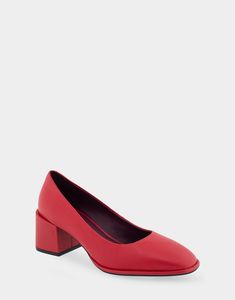 Alae Racing Red Genuine Leather Mid Heel Pump – Aerosoles Fall Shopping List, Mid Heel Shoes, Mid Heels Pumps, Comfort Shoes Women, Elevated Style, Aerosoles Shoes, Women's Heels, Comfortable Heels, Heels Pumps