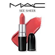 Brand New In Box New Mac, Makeup Lipstick, Love Me, Orange Red, Makeup Cosmetics, Mac Cosmetics, Color Orange, Womens Makeup, Mac