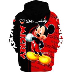 Elevate your style with our Timeless Mickey Mouse Zip-Up Hoodie! This iconic design captures the timeless charm of Mickey Mouse, offering a perfect blend of comfort and fashion. Expertly crafted with a blend of polyester and cotton, it ensures both durability and softness. The hoodie features a classic O-neck collar and a loose fit, making it suitable for any casual occasion. With its vibrant Mickey Mouse print, this hoodie is a must-have for fans of all ages. Details: Item Type: Hoodies Collar: Sporty Hooded Hoodie With Character Print, Black Cartoon Print Hoodie, Black Hooded Hoodie With Cartoon Print, Mickey Mouse Long Sleeve Sweatshirt For Streetwear, Mickey Mouse Sweatshirt For Winter Streetwear, Long Sleeve Mickey Mouse Sweatshirt For Streetwear, Black Hoodie With Cartoon Print, Black Hooded Top With Cartoon Print, Black Mickey Mouse Sweatshirt For Streetwear