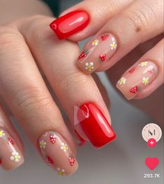 Cute Gel Nails, Vacation Nails, Trendy Nail Design, Floral Nails, Chic Nails, Fancy Nails, Nail Arts, Nails Designs, Nail Manicure