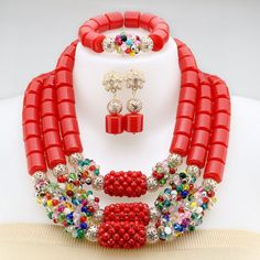 This is for high quality handmade Nigerian wedding jewelry t ,it takes 1-2 days for the production African Wedding Jewelry, Wedding Jewelry Set, Copper Style, Mobile Screen, Nigerian Wedding, African Beads, African Wedding, Wedding Jewelry Sets, Bridal Necklace