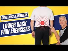 Best Exercises for Lower Back Pain – Q&A - YouTube Exercises For Lower Back Pain, Exercises For Lower Back, Best Exercises, Lower Back Pain, Amazon Store, Low Back Pain