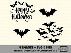 happy halloween svg and png