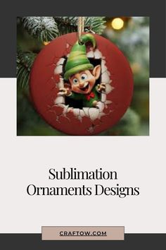 Sublimation Ornaments Designs