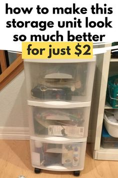 the storage unit is so much better for just $ 2, and it doesn't have any space