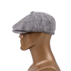 Step up your fashion game with our premium Newsboy hats, crafted from the finest quality fabric available. Our hats are the perfect combination of style and comfort, providing you with the ultimate accessory to complement any outfit. Whether you're looking to add a touch of sophistication to your everyday look or need the perfect accessory for a special occasion, our Newsboy hats are the perfect choice. Each hat is handmade with care, ensuring that you receive a one-of-a-kind product that is both durable and stylish. Our hats are available in a range of colors and sizes, so you can find the perfect match for your personal style. From classic black and grey to bold and vibrant colors, we have something for everyone. So why wait? Add a touch of class and style to your wardrobe today with our Peaky Blinders Hat, Men Christmas Gift, Gatsby Hat, Grey Herringbone, Wool Caps, Baker Boy, Hat Men, Man Hat, News Boy Hat